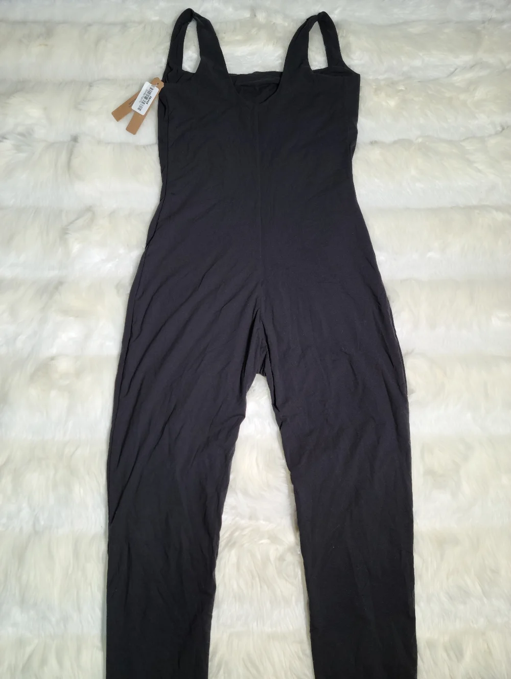 SKIMS Maternity Fits Everybody Catsuit Black Onyx Women Medium NEW